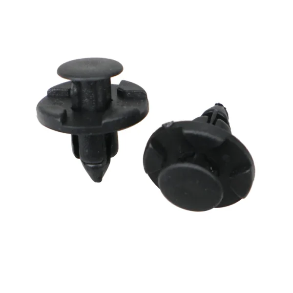 50 szt. nitów mocujących zderzak do błotnika Nissan Infiniti 01553-09321 - otwór 8 mm, plastikowy klips