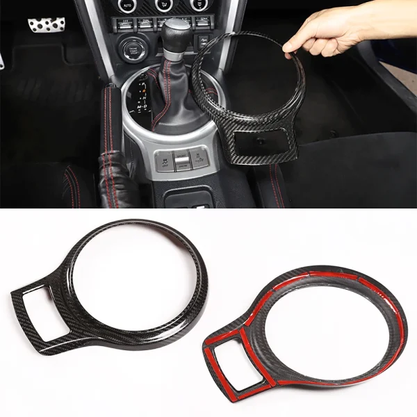 Panel dekoracyjny konsoli skrzyni biegów do samochodu Toyota 86 i Subaru BRZ (2012-2020) - wysokiej jakości akcesoria wewnętrzne ABS