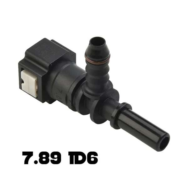 Szybkozłączka do przewodu paliwowego | Gumowo-nylonowy adapter trójnikowy do Hyundaia IX35 Tucson