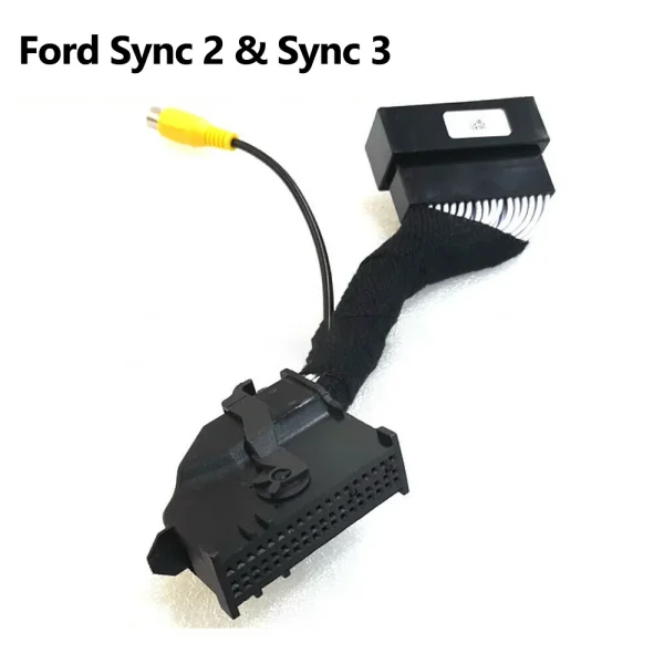 Adapter kamery cofania Ford SYNC 2 / SYNC 3 RCA 54 pin - wysokiej jakości akcesorium do wiązki przewodów kamery cofania 12 V