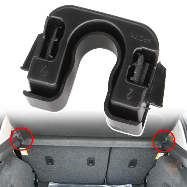 Uchwyt bagażnika na tylną klapę do Forda Fiesty MK7 MK8, Focusa MK3 MK4, Mondeo MK4, C-Max - Uchwyt zamienny