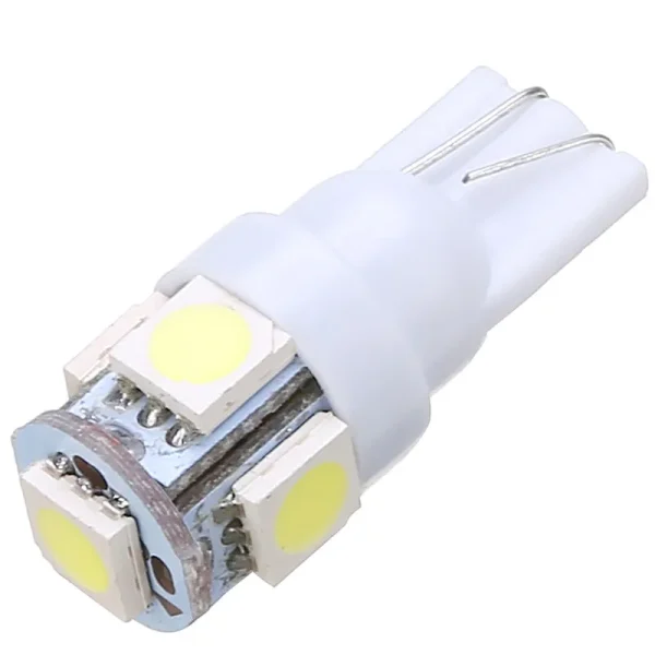 Ultrajasne 24V 5SMD T10 194 147 W5W LED oświetlenie tablicy rejestracyjnej i cofania - 10 szt.