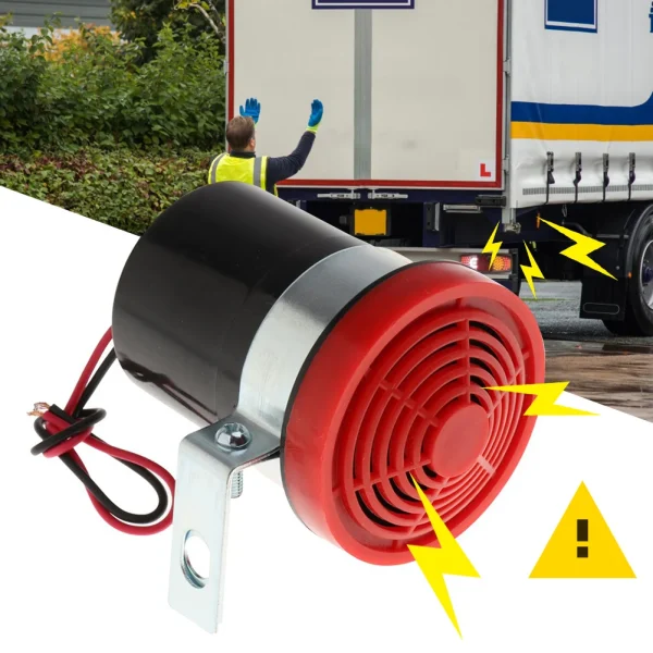 Uniwersalny alarm cofania samochodu 12 V - wysokiej jakości sygnał ostrzegawczy dla bezpieczeństwa