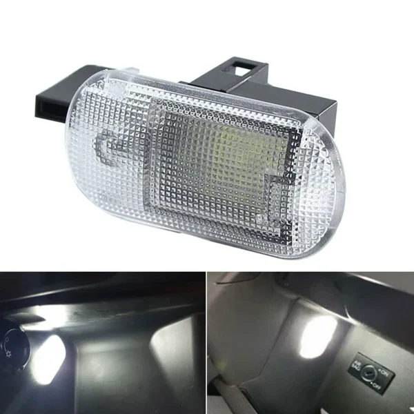 Oświetlenie schowka samochodowego LED do VW Golfa Mk4 Bora Touran Touareg Caddy Skoda Fabia Octavia Superb