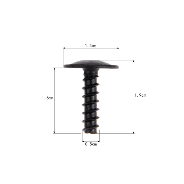 20 szt. N90775001 maska samochodowa nadkole wewnętrzna wyściółka błotnik błotnik śruby Torx do Audi VW