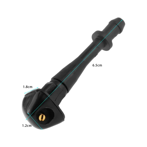 Wysokiej jakości czarna plastikowa dysza spryskiwacza szyby przedniej do Great Wall Hover H3 H5 - 2 szt.