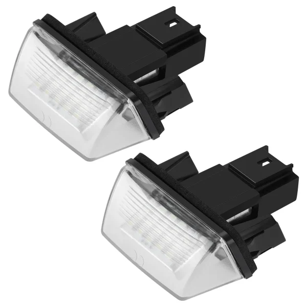 2szt. LED oświetlenie numerów Citroen C3 C4 C5 Berlingo Saxo Xsara Picasso Peugeot 206 207 306 307 308 5008