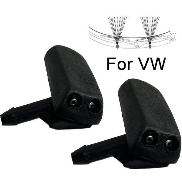 2x dysze spryskiwaczy szyby przedniej do VW T4, Polo, Jetta, Golf, Passat – OE# 191955985A