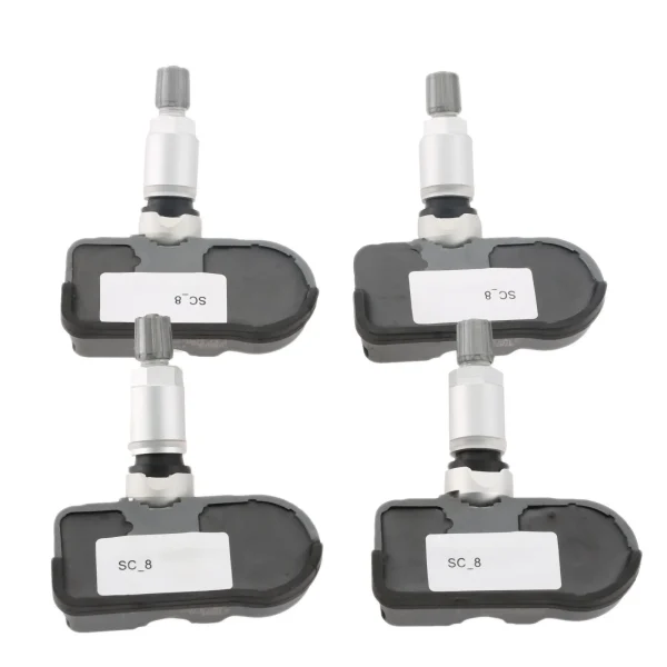 4 szt. czujników monitorujących ciśnienie w oponach TPMS 433,92 MHz do samochodów Mercedes-Benz, Chrysler, Dodge, Jeep, Mazda i innych