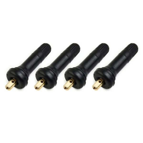 Zestaw 4 szt. systemu monitorowania ciśnienia w oponach TPMS - gumowe trzpienie zaworów do samochodów Buick, Ford, Cadillac
