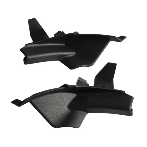Osłona boczna wycieraczki przedniej szyby do Toyoty Land Cruiser Prado 120 Series LC120 2003-2009 - wysokiej jakości czarny plastik