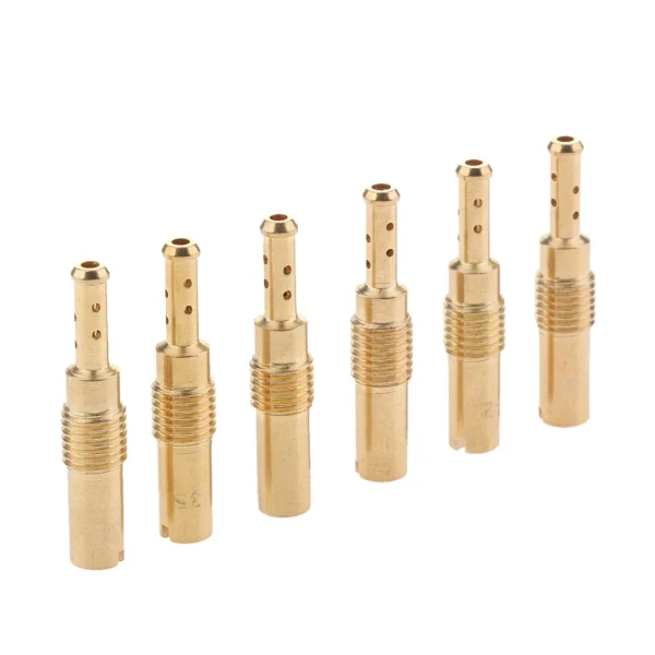 Zestaw 6 dysz Slow Pilot do Keihin OKO CVK KOSO PE PWK – rozmiary 32-45