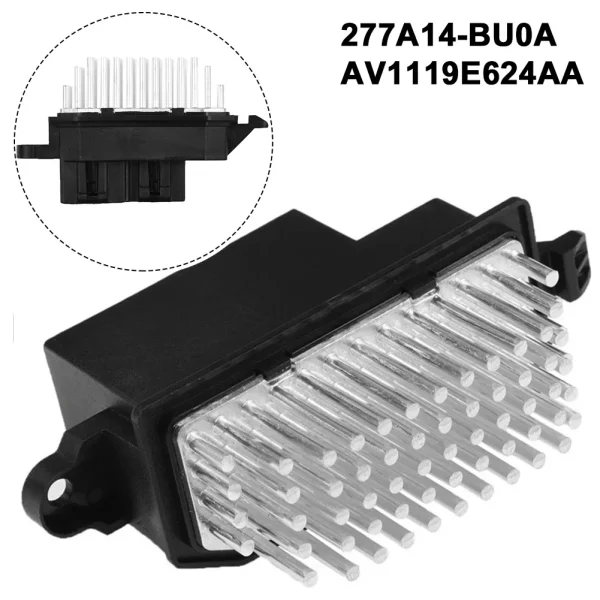Rezystor wentylatora nagrzewnicy NIGHTKIST do Nissana Qashqai J11 2014-2020 – łatwa instalacja typu plug and play