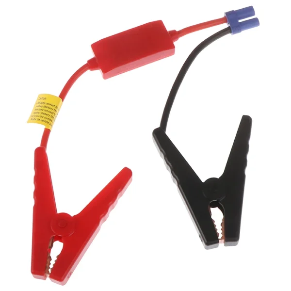Kabel rozruchowy akumulatora samochodowego CADTICA ze złączem EC5 i mocnymi zaciskami krokodylkowymi