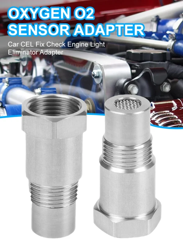 Adapter do demontażu kontrolki check engine w samochodzie CEL Fix do czujnika tlenu i tlenu M18x1,5 – Części samochodowe