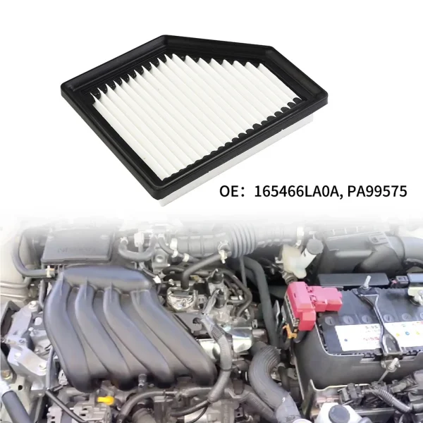 Filtr powietrza silnika samochodowego 165466LA0A PA99575 do Nissana Sentra 2.0L (2020-2022)