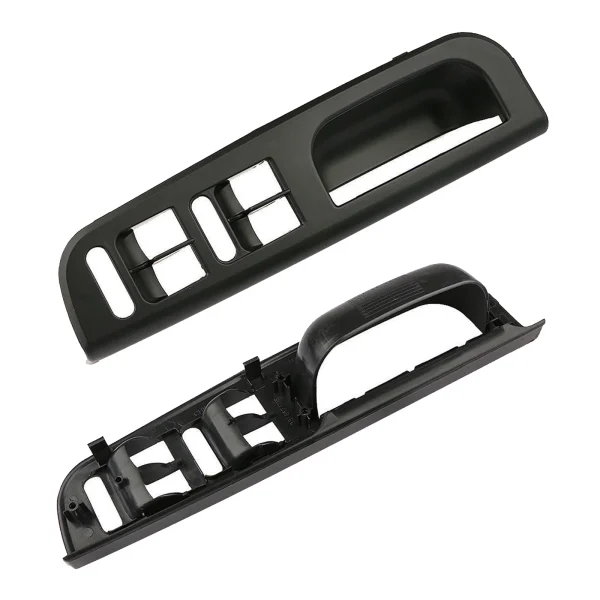 Czarne klamki do drzwi samochodowych VW Bora Golf 4 MK4 Jetta 1999-2004 - Trwały dodatek ABS