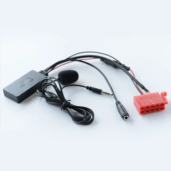 Bezprzewodowy odbiornik Bluetooth 5.0 do samochodów Mercedes W124 W140 W202 – odtwarzacz muzyczny AUX