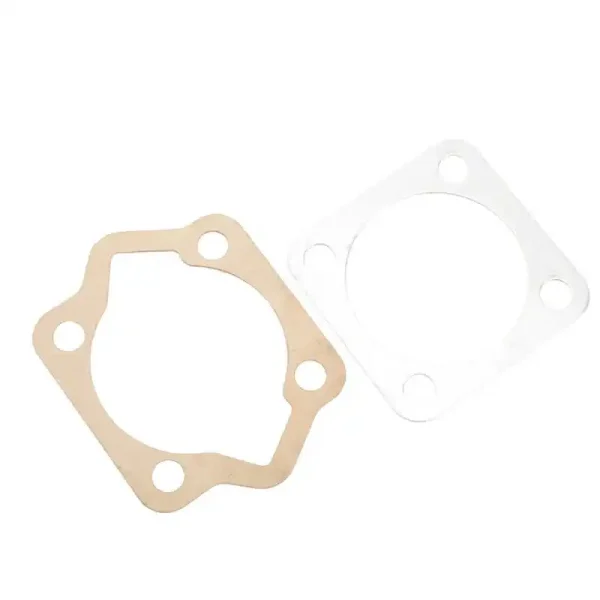 Zestaw uszczelek podstawy głowicy cylindra do motocykli dwusuwowych 66 cm³ i 80 cm³ – wytrzymały papier aluminiowy