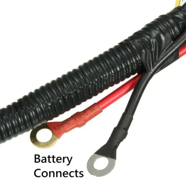 Kompletna wiązka przewodów rozrusznika elektrycznego do quadów o pojemności 50 cm3, 77 cm3, 90 cm3 i 110 cm3 – kompatybilna z większością modeli chińskich