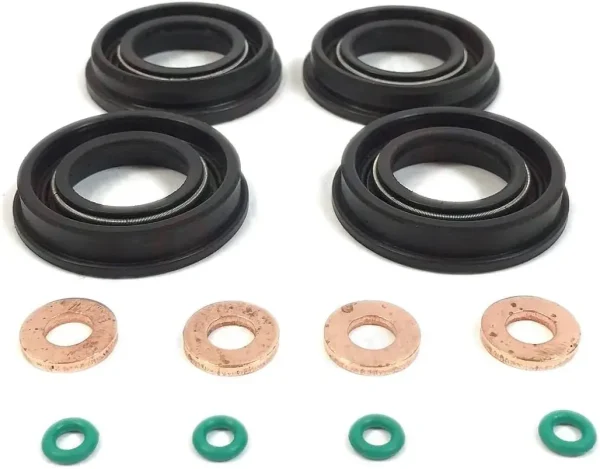 Zestaw uszczelek wtryskiwaczy paliwa typu O-Ring do Audi, Forda, Seata, VW – OEM 03L103070A