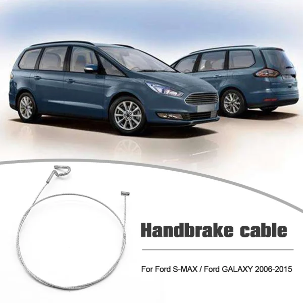 Linka zwalniająca hamulec ręczny Ford S-MAX Galaxy - wytrzymała linka naprawcza o długości 430 mm, zapewniająca łatwą obsługę dźwigni hamulca ręcznego