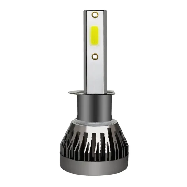 Żarówka LED H1 o dużej mocy 360°, dwustronna, do reflektorów – 120 W, 26000 lm, czysta biel 6000 K