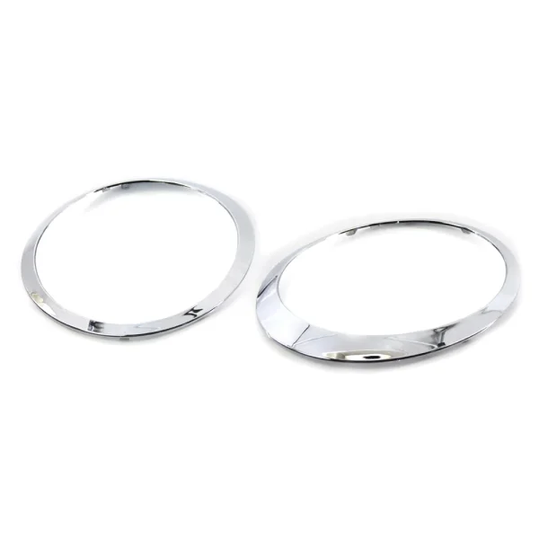 Osłona reflektora ABS chromowana srebrna BMW Mini Cooper 2007-2015 R55 R56 R57 R58 R59 - 51137149905 51137149906