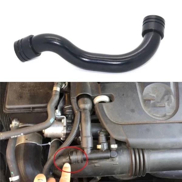 Ulepszony gumowy wąż dolotowy M76E do modeli W172 W204 W212 – 2710901929 A2710901629