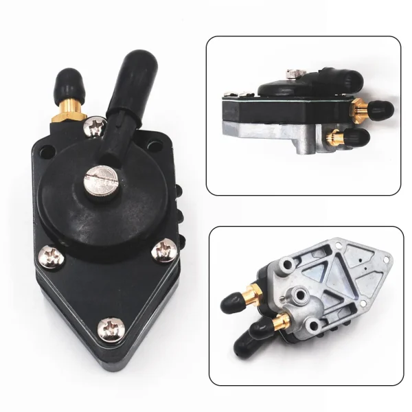 Pompa paliwa do silników zaburtowych Johnson/Evinrude o mocy 25–140 KM z 3-częściowym zestawem montażowym nypli 385784 398385 438559