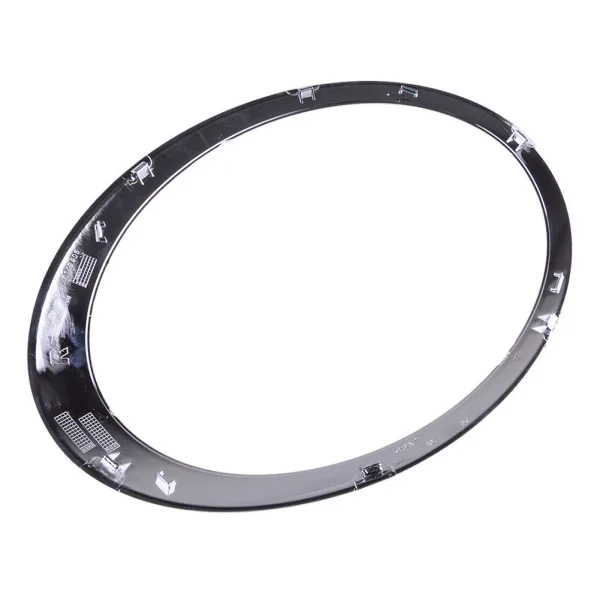 Zestaw chromowanych pierścieni ozdobnych prawego reflektora do Mini Cooper 2007-2015 z kierunkowskazami LED i światłami dodatkowymi