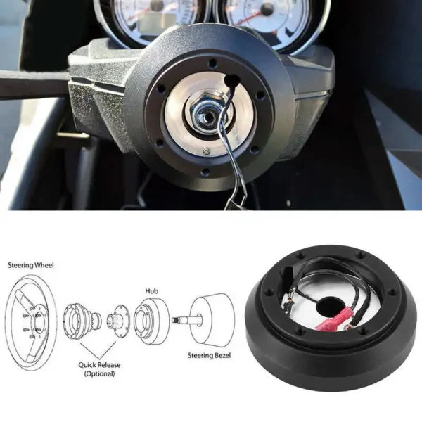 Zestaw adapterów do krótkiej piasty kierownicy Zerone SRK-160H do Mazdy Miata RX-7