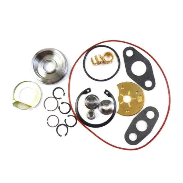 Zestaw naprawczy turbosprężarki Holset HY35 HX35 HX40 HE341 HE351 - wytrzymały aluminium, stal nierdzewna i guma