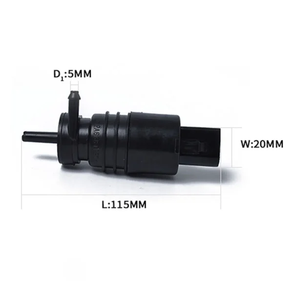Pompa silnika spryskiwacza szyby przedniej BMW E46 E38 E39 E60 E65 X3 E53 - 12 V elektryczna